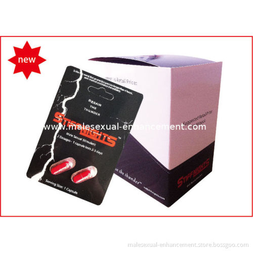 48 Capsules / Box, Stiff Nights Pills, Male Sex Enlargement Pills With Double Pills